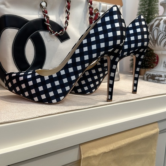 *NWOT* Jessica Simpson Women's Parisah Platform Stiletto Heel Pumps, in Navy! - Picture 2 of 10